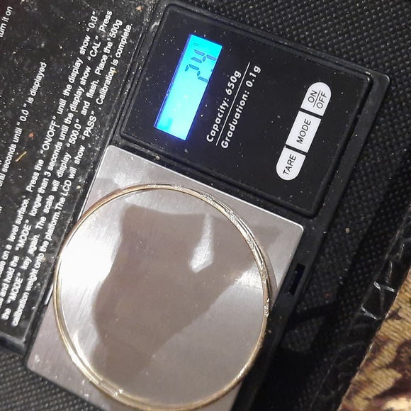 NWT seXXXy AUTHENTIC GENUINE SOLID 10K YELLOW GOLD ๐ BANGLE BRACELET ๐ CUT - Picture 12 of 12